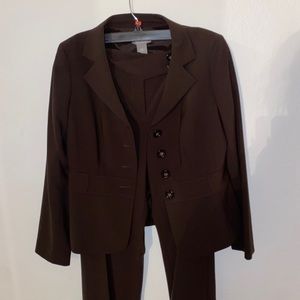 Ann Taylor womens suit with blazer and dress pants